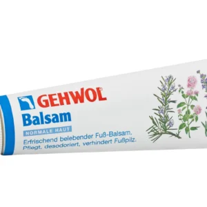 imagine cu un tub GEHWOL, balsam folosit pentru picioarele normale
