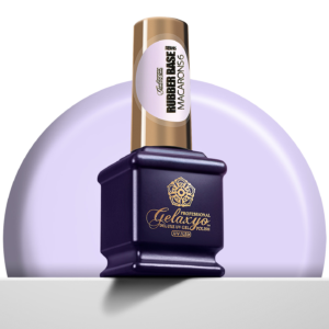 Gelaxyo Rubber Base Macaron S6 – Bază Rubber Lila Pastel, 15ml