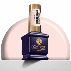 Gelaxyo Rubber Base Macaron S4 – Bază Rubber Roz Pastel, 15ml