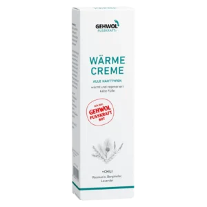 GEHWOL FUSSKRAFT® Cremă cu efect de încălzire pentru picioare reci, piele uscată și aspră, 75 ml
